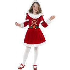 Kleine Miss Santa kostuum elite