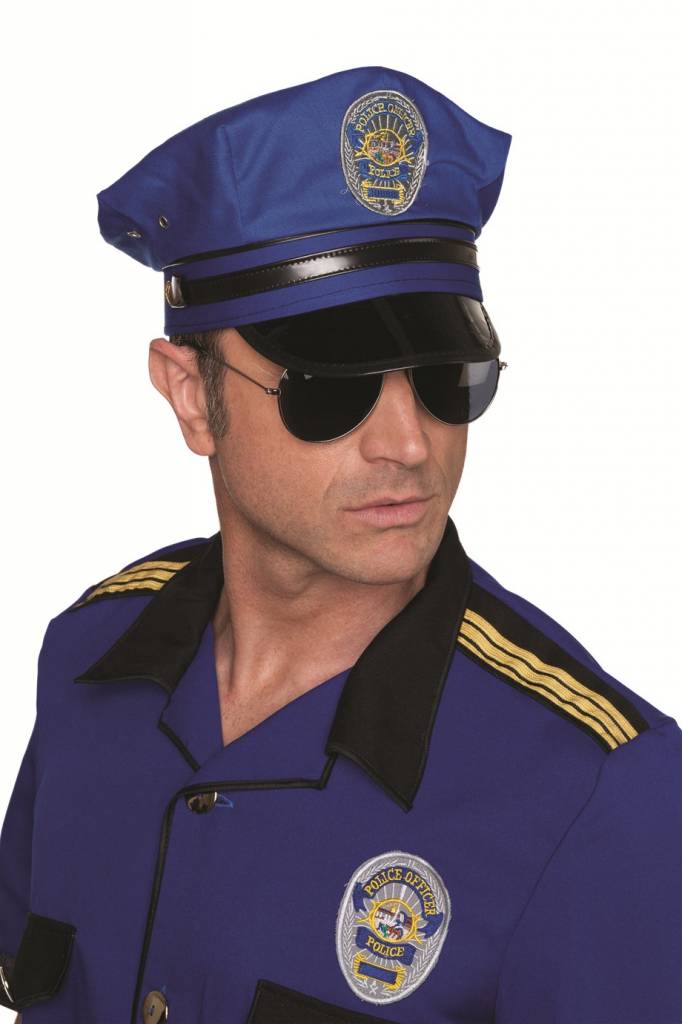 Politiepet kobalt