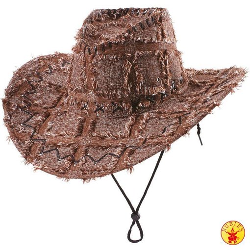 Cowboyhoed lapjes bruin