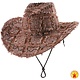 Cowboyhoed lapjes bruin