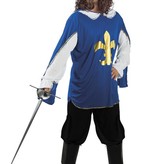 Musketierspak man blauw