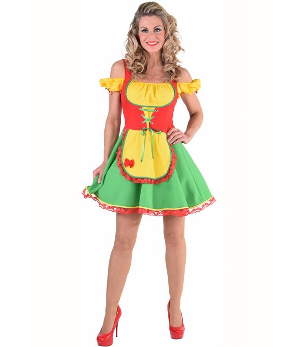 Dirndl jurkje Brasil
