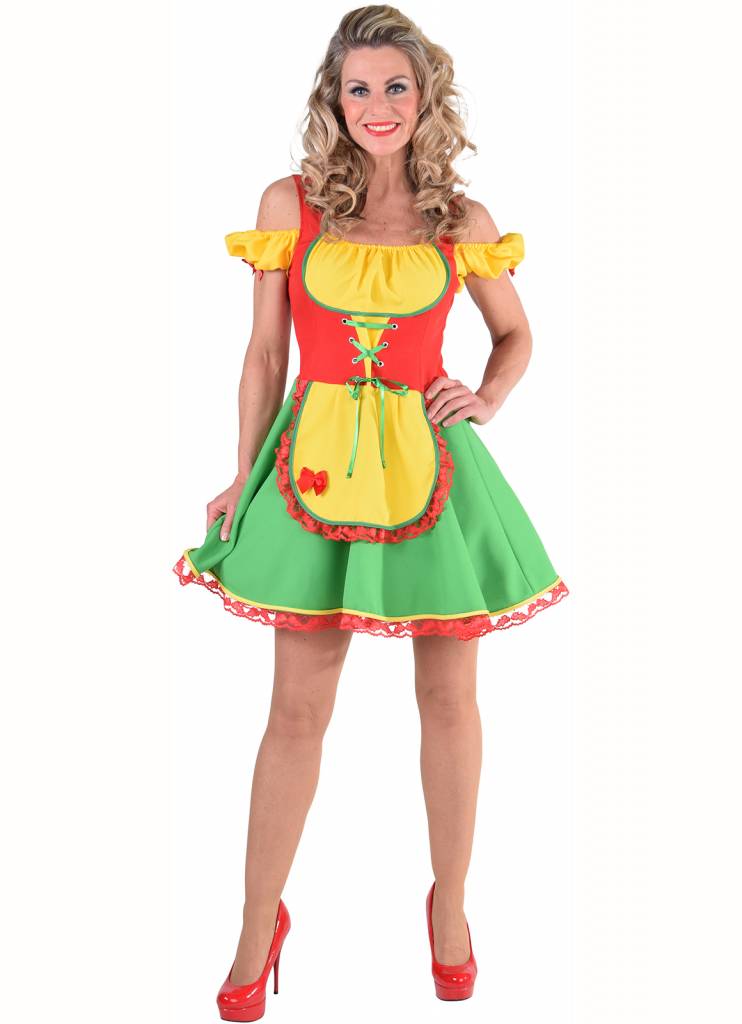 Dirndl jurkje Brasil Feestbazaar