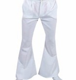 Hippie broek wit man
