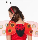 Vleugels en diadeem lieveheersbeestje