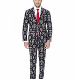 Skelethoofd maatpak Halloween