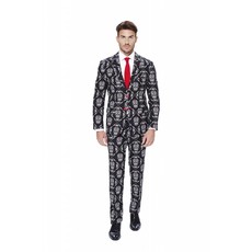 Skelethoofd maatpak Halloween