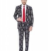 Skelethoofd maatpak Halloween