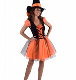 Jurk oranje heks