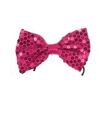 Strik pailletten fuchsia