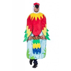 Papegaai in boom kostuum