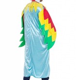 Papegaai in boom kostuum