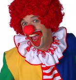 Clownspruik rood