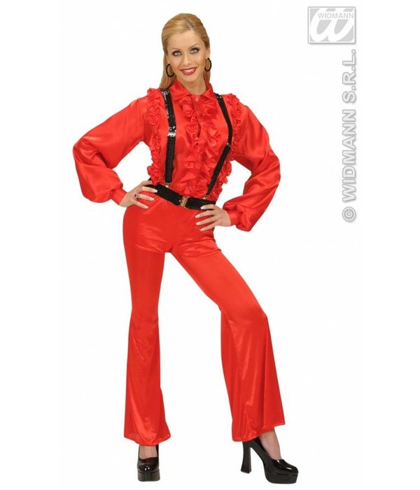 Riem pailletten zwart