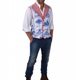 Hollandse Gilet delftsblauw