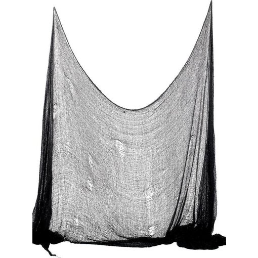 Creepy Halloween doek zwart