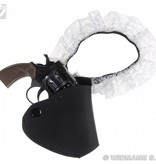 Kousenband met pistool