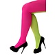 Panty fluor roze/fluor geel