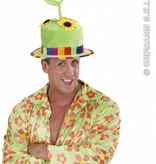 Fluwelen hoed zonnebloem