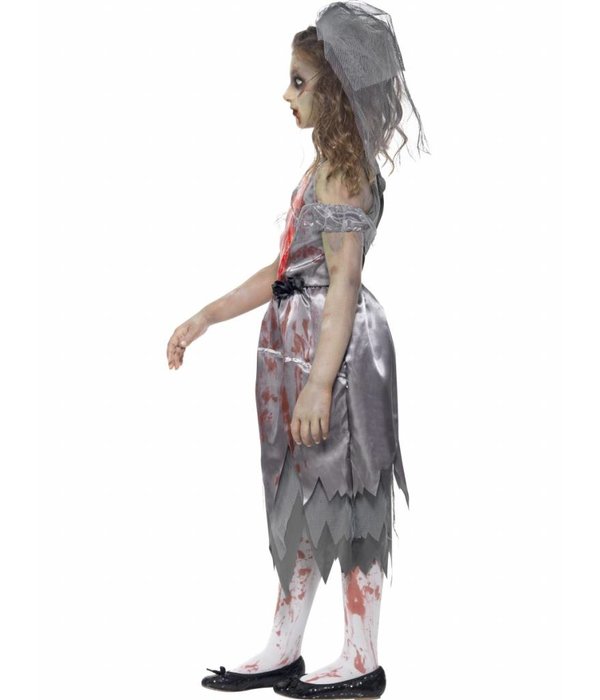 Zombie bruid pakje kind