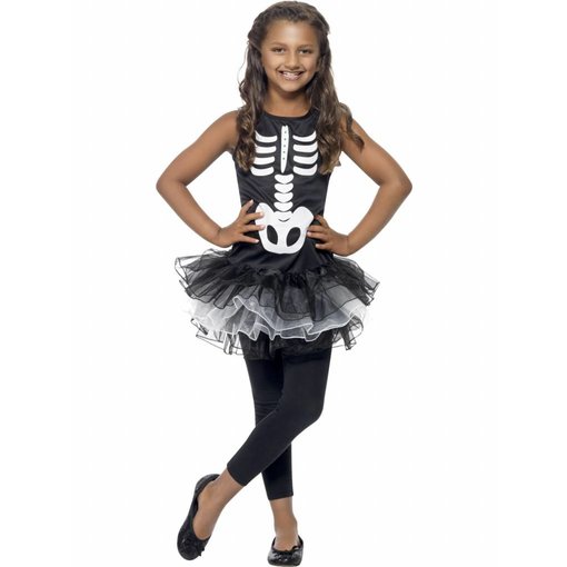 Skeleton Tutu kostuum kind