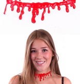 Halsband bloed halloween