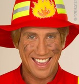 Brandweerman kostuum fiberoptic