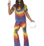 1960's tye die heren kostuum