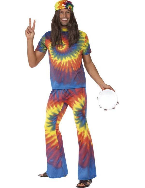 1960&apos;s tye die heren kostuum afbeelding