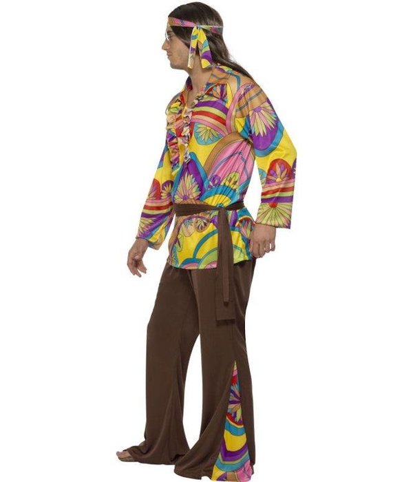Sixties Hippie kostuum man