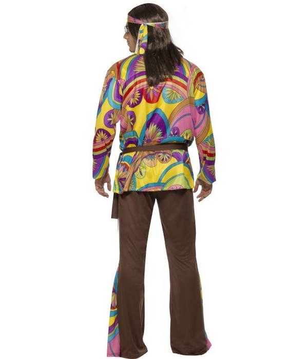 Sixties Hippie kostuum man