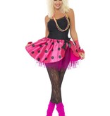 Roze Tutu 80's verkleedset