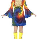 1960's Tie Dye kostuum vrouw