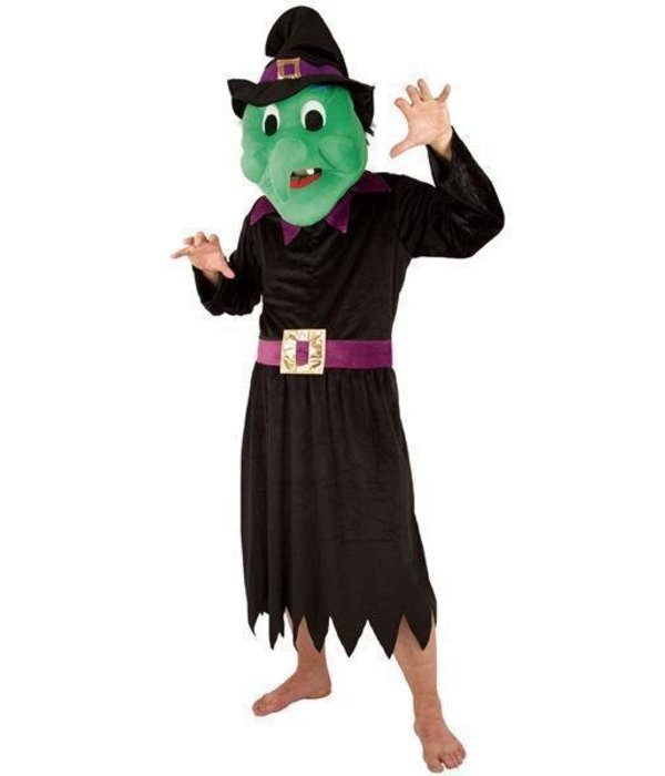 Mascotte kostuum Heks pluche