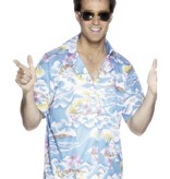 Hawaii shirt blauw