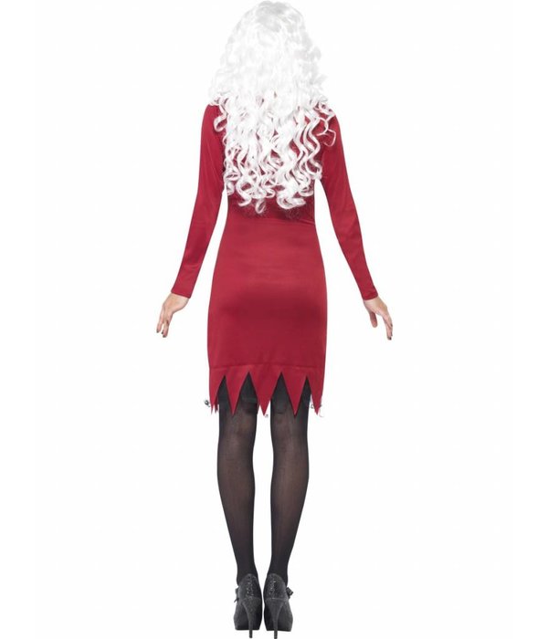 Skeleton beauty kostuum rood