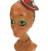 Tiroler mini hoed met diadeem