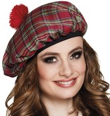 Schotse baret rood