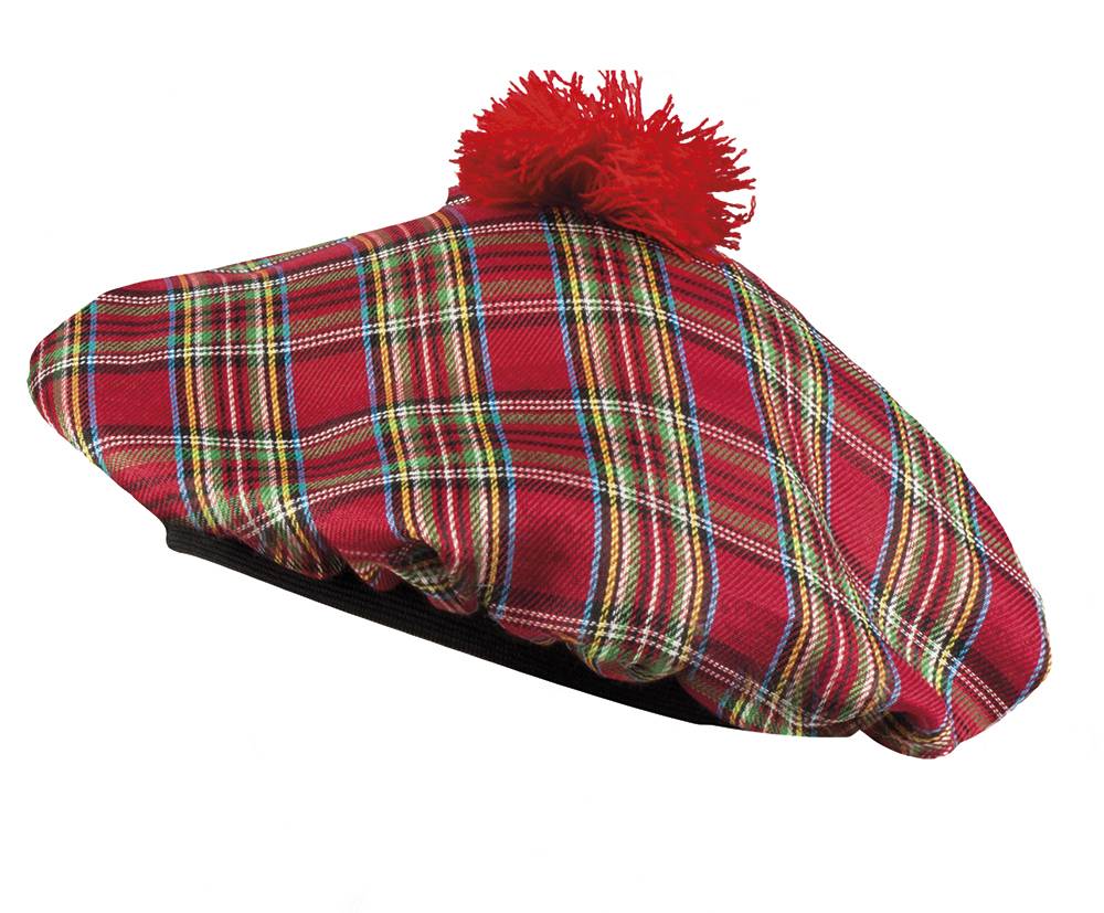 Schotse baret rood