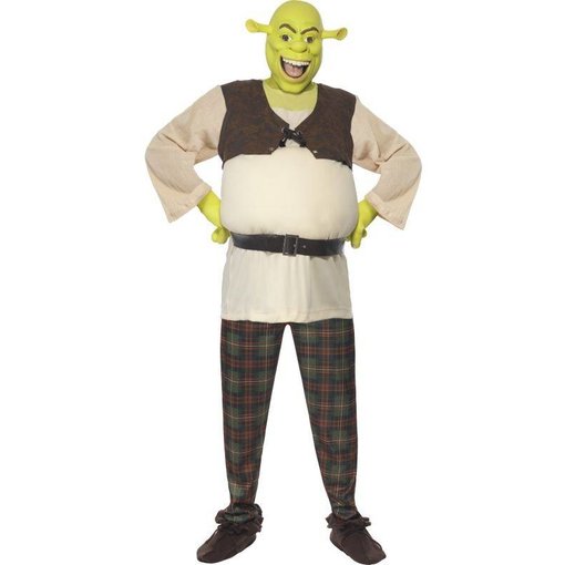 Shrek kostuum man luxe