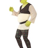 Shrek kostuum man luxe