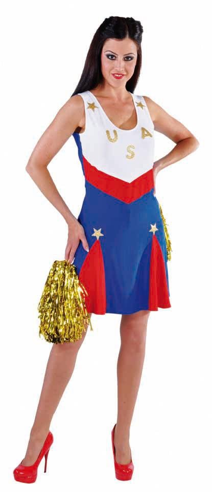 Cheerleader jurk USA afbeelding