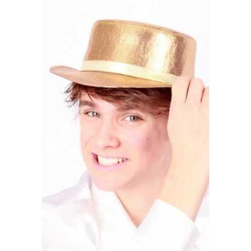 Hoed lou bandy goud luxe