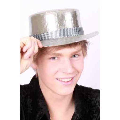 Hoed lou bandy luxe zilver