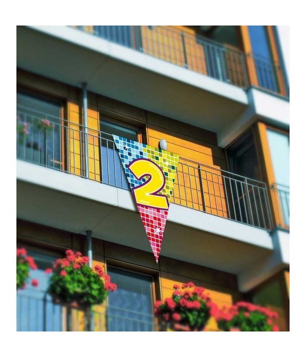 2 Jaar Megavlag 90x150cm