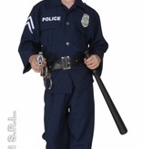 Politieman kostuum kind fiberoptisch