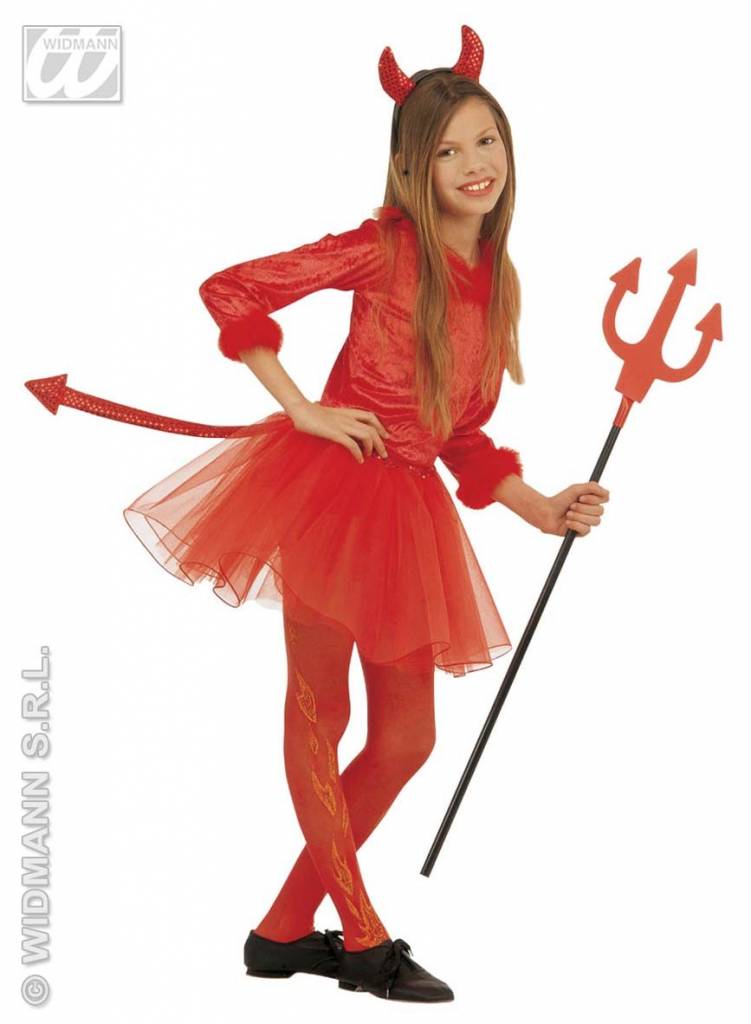 Dancing Duivels meisje kind afbeelding