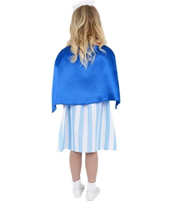 Vintage verpleegster kostuum kind