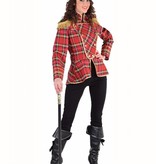 Schots geruit jasje dames