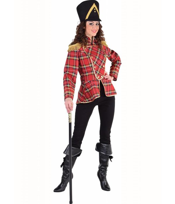 Schots geruit jasje dames